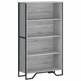  Regal za knjige boja hrasta 80x31x137,5 cm konstruirano drvo | shoptok.hr