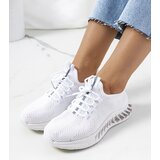 Gemre White Witting sports sneakers | Shoptok.si