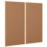 vidaXL Bilten tabla Rjava 80 x 80 x 1.4 cm Trdna borovina, (5000152606) | Shoptok.si