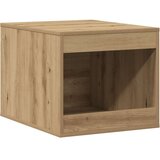 vidaXL Omara za mačje stranišče artisian hrast 47x59x42 cm inž. les | Shoptok.si