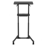 Gembird TVS-DESK-01-BK mobilni sto sa točkićima, 1110-1345 mm | ePonuda.com