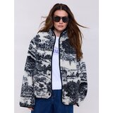Sinsay Sherpa jakna sa stajaćim ovratnikom i patentnim zatvaračem | shoptok.hr