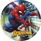 Papirni tanjuri spiderman team up marvel 23cm,8kom