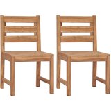 Maison Chic Vrtni stoli - Stol za vrt 2 kosa trdna tikovina JS1352, (21877233) | Shoptok.si