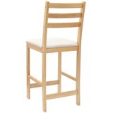  Trpezarijske stolice 2 pcs Prirodna 40 x 47,5 x 99,5 cm | shoptok.hr