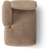 Micadoni Svetlo rjav modul za sedežno garnituro iz tkanine bouclé (levi kot) Martina – Home | Shoptok.si