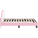  za djecu s uzglavljem Ružičasta 80 x 160 cm PU | shoptok.hr
