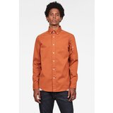 G-star Shirt - Stalt bttn down pt straight shirt orange Cijene