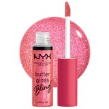 NYX Professional Makeup butter gloss bling sjaj za usne 05 she got money cene