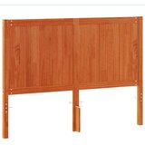 vidaXL Vzglavje voščeno rjava 135 cm trdna borovina | Shoptok.si