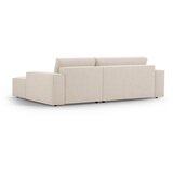 Micadoni Bež sklopiva kutna garnitura od bouclé tkanine (s desnim kutom) Jodie – Home | shoptok.hr