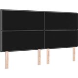  Naslon za glavu Tamno siva 180 cm Tkanina | shoptok.hr