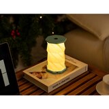 Gingko Bijeli/tirkizni svjetlosni ukras nešiojamas s USB ø 8 cm Twist – | shoptok.hr