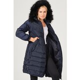 Dewberry Z6740 LADIES COAT-LACY BLUE | Shoptok.si