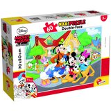 Lisciani Puzzle Maxi Disney Mickey 2u1 složi I oboji - 60 delova Cene