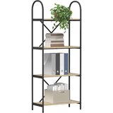 vidaXL Knjižna polica sonoma hrast 60 x 30 x 146 cm Konstruiran les | Shoptok.si