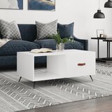 vidaXL Stolić za kavu bijeli 90 x 50 x 40 cm od konstruiranog drva Cijene