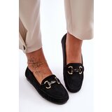 Boto Women's Suede Moccasins with Ornament Black Dionira | shoptok.hr
