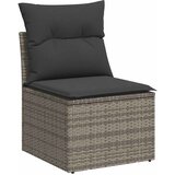  10-dijelni set vrtnih sofa poliratan s jastucima svijetlosivi | shoptok.hr