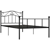 Furnova Posteljni okvir črn kovinski 90x200 cm, (21931460) | Shoptok.si