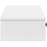  Zidna polica s ladicama bijela 60x28x15 cm konstruirano drvo | Eponuda.com