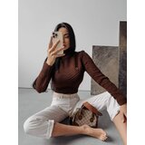 OLAVOGA EMMIE 2023 Brown Turtleneck Cene