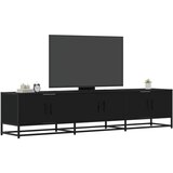 Furnova TV omarica črna 180x35x41 cm inženirski les, (21922426) Cene