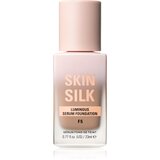 Makeup Revolution Skin Silk Serum Foundation lahki tekoči puder s posvetlitvenim učinkom odtenek F5 23 ml Cene