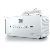 Muse M-28RDW | Portable radio CD /MP3 Player with USB | White | shoptok.hr