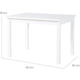 Roba Otroška miza 50x66,5 cm – | Shoptok.si