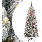 vidaXL Umestno božično drevo med 300 LED Bela 73 x 73 x 180 cm | Shoptok.si