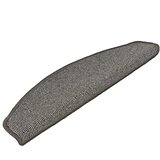  Prostirke za stepenice 15 kom 65x21x4 cm sive poluokrugle velike | shoptok.hr