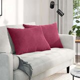 vidaXL jastučići za sofu 2 pcs vinska crvena 70 x 50 cm | shoptok.hr