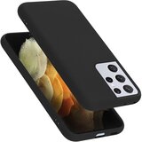 Cadorabo Case, združljiv s Samsungom v tekoči črni barvi - zaščitni pokrov iz fleksibilnega silikona TPU, (20592008) Cene
