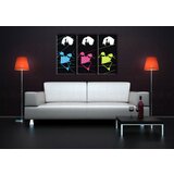  Ručno slikane slike na platnu pop art three sexy woman Cene