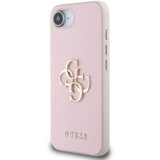 Guess GUHCPSE4PGT4MBP ovitek za iPhone 16e - Grained - roza | Shoptok.si