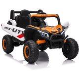 Buggy na akumulator Madman UTV-MX 4x4 - bijelo/narančasti | shoptok.hr