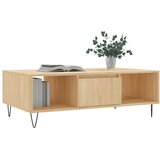  Stolić za kavu boja hrasta 104 x 60 x 35 cm konstruirano drvo | shoptok.hr