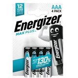 Energizer Baterija Max Plus (Micro AAA, Alkalna (mangan), 1,5 V, 4 kos) Cene