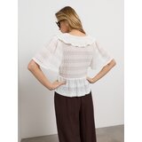 Sinsay Bluza s vezanjem i teksturiranim uzorkom | shoptok.hr