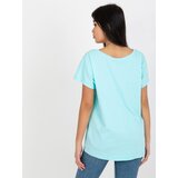 BASIC Feel Good T-shirt-RV-TS-4832.85-mint | Shoptok.si