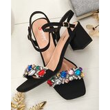 Resti Women's Sandals on a post with crystals Osdar | Shoptok.si