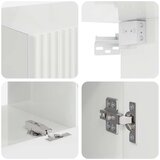  Komplet TV omaric 2 pcs Visok sijaj bela Konstruiran les, (5000132244) | Shoptok.si