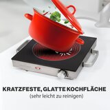 Proficook Bomann DA enojna infrardeča kuhalna plošča PC-EKP 1210 inox, (5000133211) | Shoptok.si