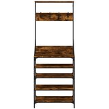  Stalak za odjeću i cipele boja hrasta 70x34x184 cm | shoptok.hr