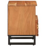  Noćni ormarići 2 kom 40 x 34 x 46 cm masivno bagremovo drvo | shoptok.hr