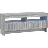  5-dijelni LED TV ormarić Siva Sonoma Konstruirano drvo | shoptok.hr