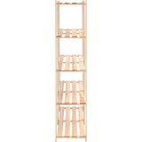  Stalci za pohranu 5 razina 5 kom 170x38x170 cm borovina 500 kg | shoptok.hr