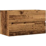 vidaXL Kupaonski viseći ormarić boja starog drva 80x38,5x45 cm drveni | shoptok.hr