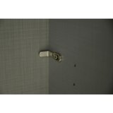 MID.YOU OMARA Z DRSNIMI VRATI, bela, hrastova deska | Shoptok.si